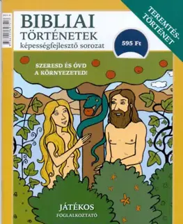 Náboženská literatúra pre deti Teremtéstörténet - Bibliai történetek - Katalin Scur
