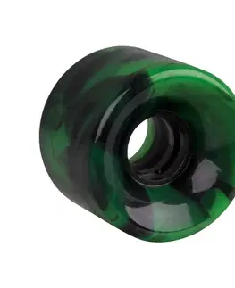 Skate kolieska Koliesko na pennyboard 60*45 mm - pestrofarebné zelená