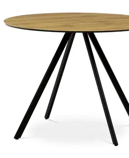 Konferenčné stolíky Okrúhly jedálenský stôl R5010 OAK, dub
