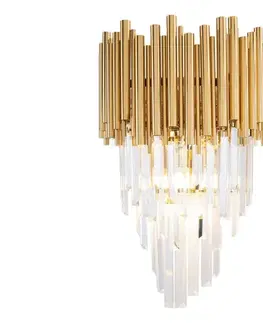 Svietidlá MAXLIGHT W0227 - Nástenné svietidlo VOGUE 4xG9/40W/230V zlatá W0227