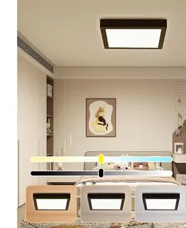Svietidlá BRILAGI-LED Stmievateľné kúpeľňové svietidlo FRAME SMART LED/24W/230V IP44 čierna+DO BRI031
