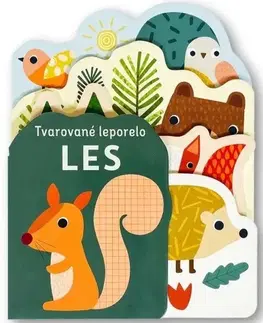 Leporelá, krabičky, puzzle knihy Tvarované leporelo: Les - Sally Payne