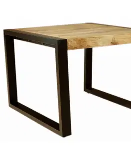Obývačka Konferenčný stolík Retro 60x45x60 indický masív mango