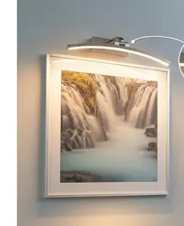 Svietidlá Paulmann 95557 - LED/8,5W Nástenné svietidlo na obrazy BENTO 230V 40 cm matný chróm 95557
