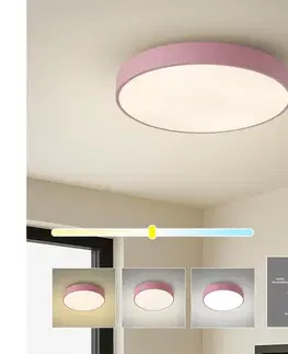 Svietidlá BRILAGI - LED stropné svietidlo POOL LED/48W/230V 3000/4000/6000K 40 cm ružové BRI687
