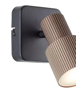 Svietidlá Brilliant - LED Nástenné bodové svietidlo CADIZ 1xGU10/5W/230V bronzová G01410/76