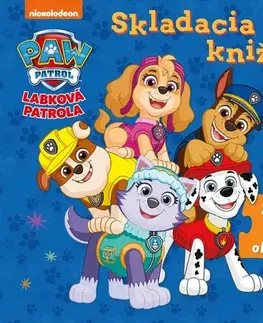 Leporelá, krabičky, puzzle knihy Labková patrola: Skladacia knižka - Kolektív autorov,Kolektív autorov,Mária Koscelníková