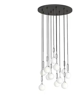 Svietidlá Open Design OR85389 - Luster na lanku ERO 12xG9/8W/230V lesklý chróm OR85389