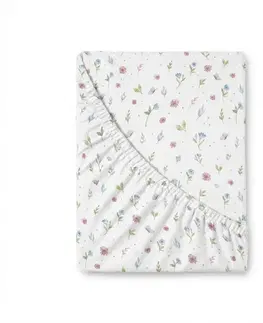 Plachty Kvalitex Bavlnené napínacie prestieradlo Letnálúka, 100 x 200 cm, 100 x 200 cm