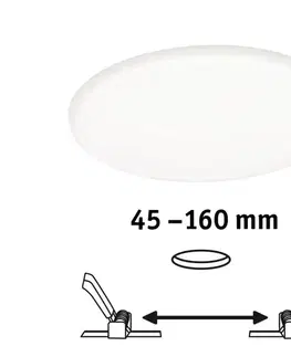 Svietidlá Paulmann 92392 - LED/17,5W IP44 Kúpeľňové podhľadové svietidlo VARIFIT 230V 92392