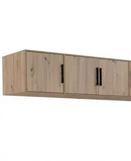 Nadstavce na skrine Nadstavec na skriňu Kos D4 dub artisan