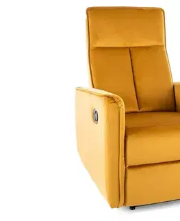 Kreslá Relaxačné kreslo Nikos Velvet
