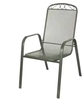 Záhradne kovové kreslá Kovová stolička XT3070C
