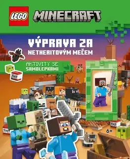 Dobrodružstvo, napätie, western LEGO Minecraft: Výprava za netheritovým mečem - neuvedený,Roman Bureš