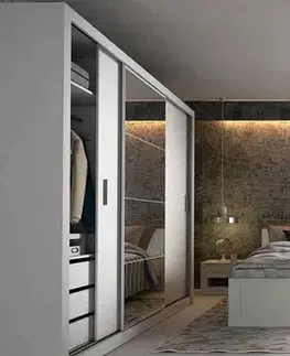 Nočné stolíky IDEAL nočný stolík 07, biela