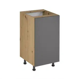 Kuchynské skrinky stojace Skrinka do kuchyne Langen d45 grey