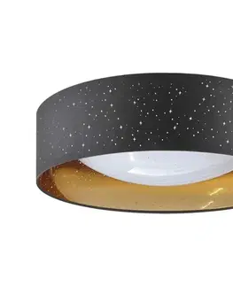 Svietidlá  LED Stropné svietidlo TULUZA LED/24W/230V pr. 40 cm čierna 323149