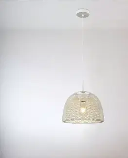 Moderné lampy do obývačky Luster 2022054 WHITE E27 LW1