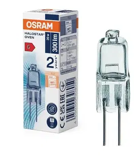 Žiarovky SADA 3 ks žiaroviek do rúry HALOSTAR G4/20W/12V 2700K - Osram 8590828004974
