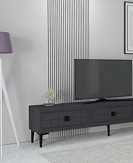 TV stolíky TV stolík Yuka 180 - Anthracite