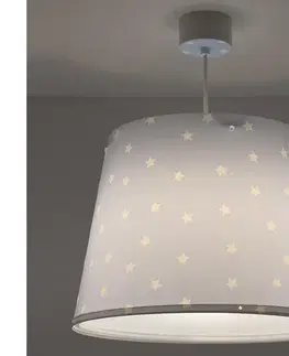 Svietidlá Dalber 82212T - Detský luster STAR LIGHT 1xE27/60W/230V modrá 82212MT