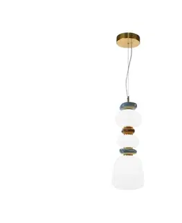 Svietidlá  PND-94981V-3B-GD - LED luster na lane EVANS LED/15W/230V 3000K zlatý PND-94981V-3B-GD