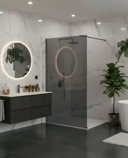 Sprchové dvere REA/S - Sprchová zástena Flexi Grey / Titan 110 KPL-K99483