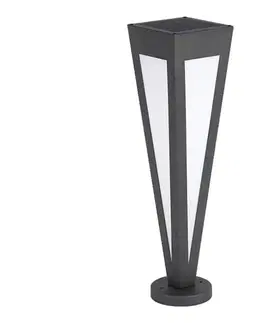 LED osvetlenie  LED Solárna lampa LED/2W/3,7V IP65 3000K čierna 23350