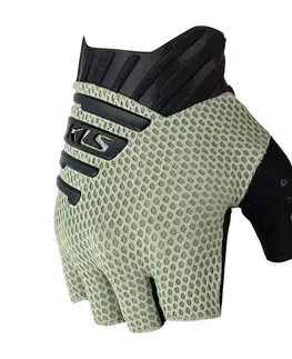 Cyklistické rukavice Kellys Cutout Short 022 Sage Green - S