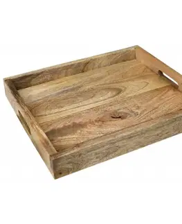 Doplnky Tácka 40x5x35 z indického masívu mango