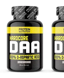 Anabolizéry a NO doplnky 1+1 Zadarmo: Hardcore DAA - Protein Nutrition 100 kaps. + 100 kaps.