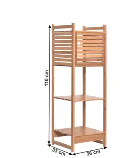 Kúpeľňové skrinky Selene Regál SELENE TYP 2 Tempo Kondela