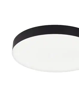 Svietidlá Top Light - LED kúpeľňové stropné svietidlo SPIRIT LED/36W/230V IP44 Ø 40 cm čierne Spirit 40C CCT