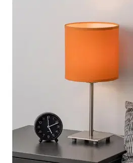 Lampy BRILAGI - LED stolná lampa NUBILA 1xE27/60W/230V oranžová EG32509+BG2453