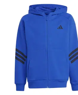 Svetre / Mikiny Adidas Future Icons 3-Stripes Sweatshirt Hooded Kids Veľkosť: 128
