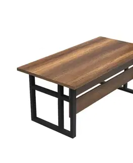 Konferenčné stolíky Pracovný stôl Mnem Walnut