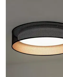 Svietidlá  - LED Stropné svietidlo ROLLER LED/24W/230V pr. 45 cm čierna/medená 605380