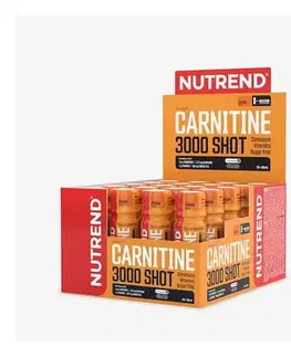 L-Karnitín NUTREND Carnitine 3000 SHOT 60 ml pomaranč