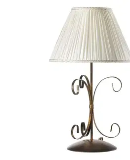 Lampy ONLI - Stolná lampa ODINO 1xE27/22W/230V 57 cm 4623/LG