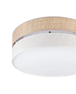 Svietidlá  Stropné svietidlo SIRJA BOHO 2xE27/15W/230V priemer 45 cm béžová/krémová LM-2.295/KREM
