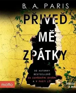 Detektívky, trilery, horory Nakladatelství MOTTO Přiveď mě zpátky