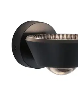Svietidlá Paulmann 79769 - LED/9W IP44 Stmievateľné nástenné svietidlo SABIK 230V 79769
