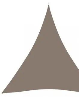 Stínící textilie Tieniaca plachta trojuholníková 5 x 5 x 5 m oxfordská látka Dekorhome