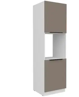Kuchynské skrinky stojace Kuchynská skrinka Aria-Ta/Wh Anti Fingerprint 60dp-210 2f