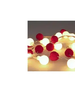 Vianočné dekorácie BRILAGI - LED reťaz 20×LED/2×AA 1,8 m teplá biela 1v292-OEM1