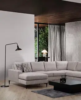 Sedacie súpravy Rohová sedacia súprava / Rohová pohovka Porto Corner (CHL-02-C-EOT) - Beige