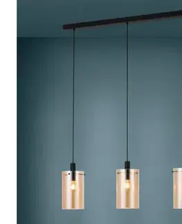 Svietidlá Eglo 39539 - Luster na lanku POLVERARA 3xE27/40W/230V 39539