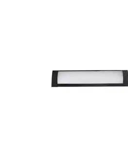 Svietidlá  LED Podlinkové svietidlo QTEC LED/9W/230V 30 cm čierna 008 0001089