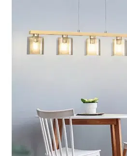 Svietidlá Eglo 901292 - Luster na lanku CASTRALVO 5xE27/28W/230V 901292