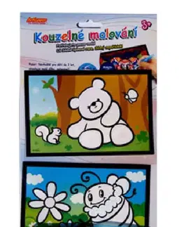 Nalepovačky, vystrihovačky, skladačky Kouzelné malování vodou 2ks